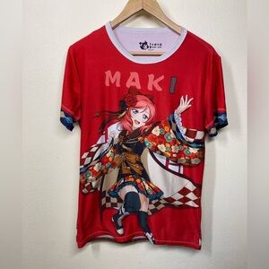 🧁 LoveLive Maki Nishikino Anime Tee Adult L